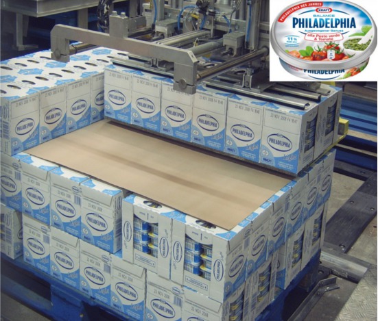 KRAFT Foods sélectionne PALCUT pour la palettisation automatique de ses usines en Europe